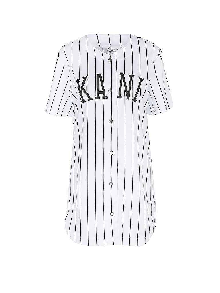 KARL KANI T Shirt Baseball  weiß | XS